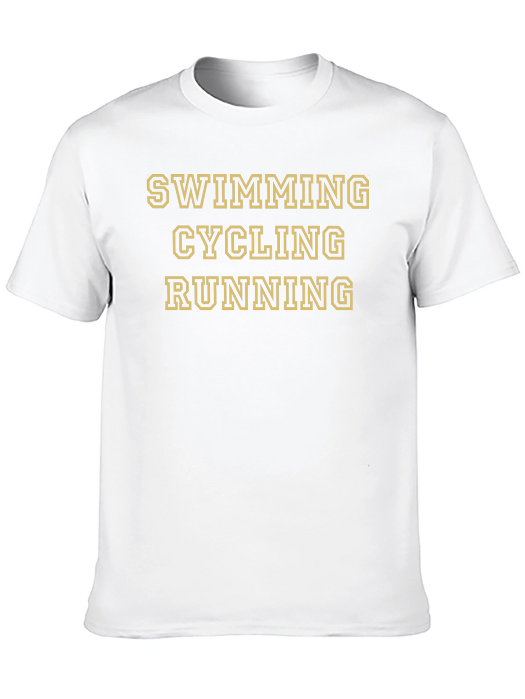 Triathlon Sports T-Shirt Swimming Cycling Running