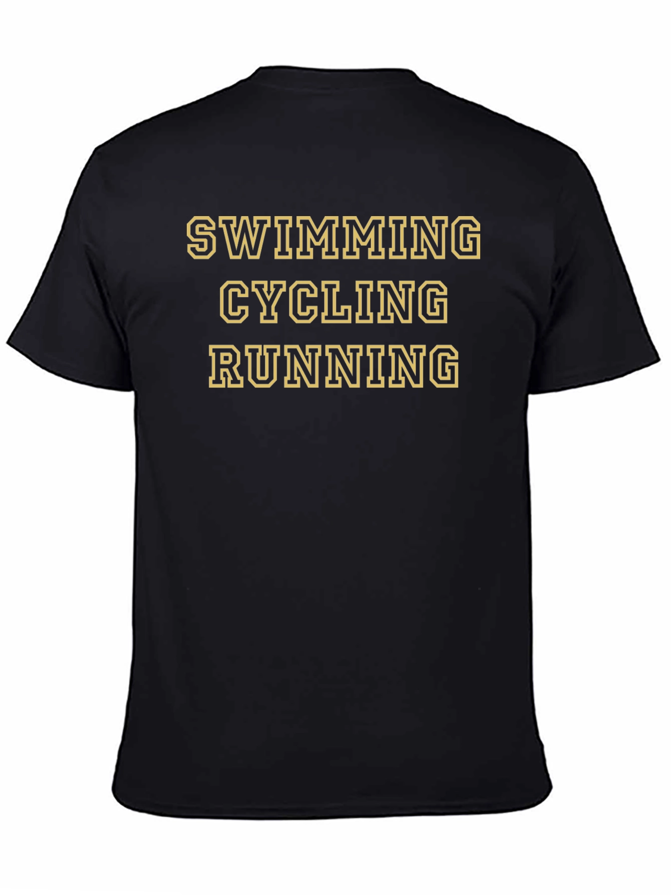 Triathlon Sports T-Shirt Swimming Cycling Running