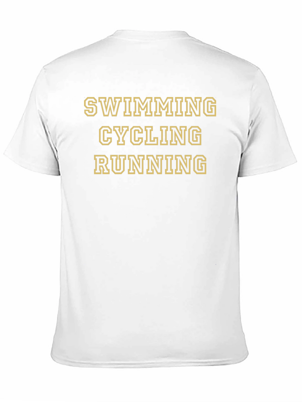 Triathlon Sports T-Shirt Swimming Cycling Running
