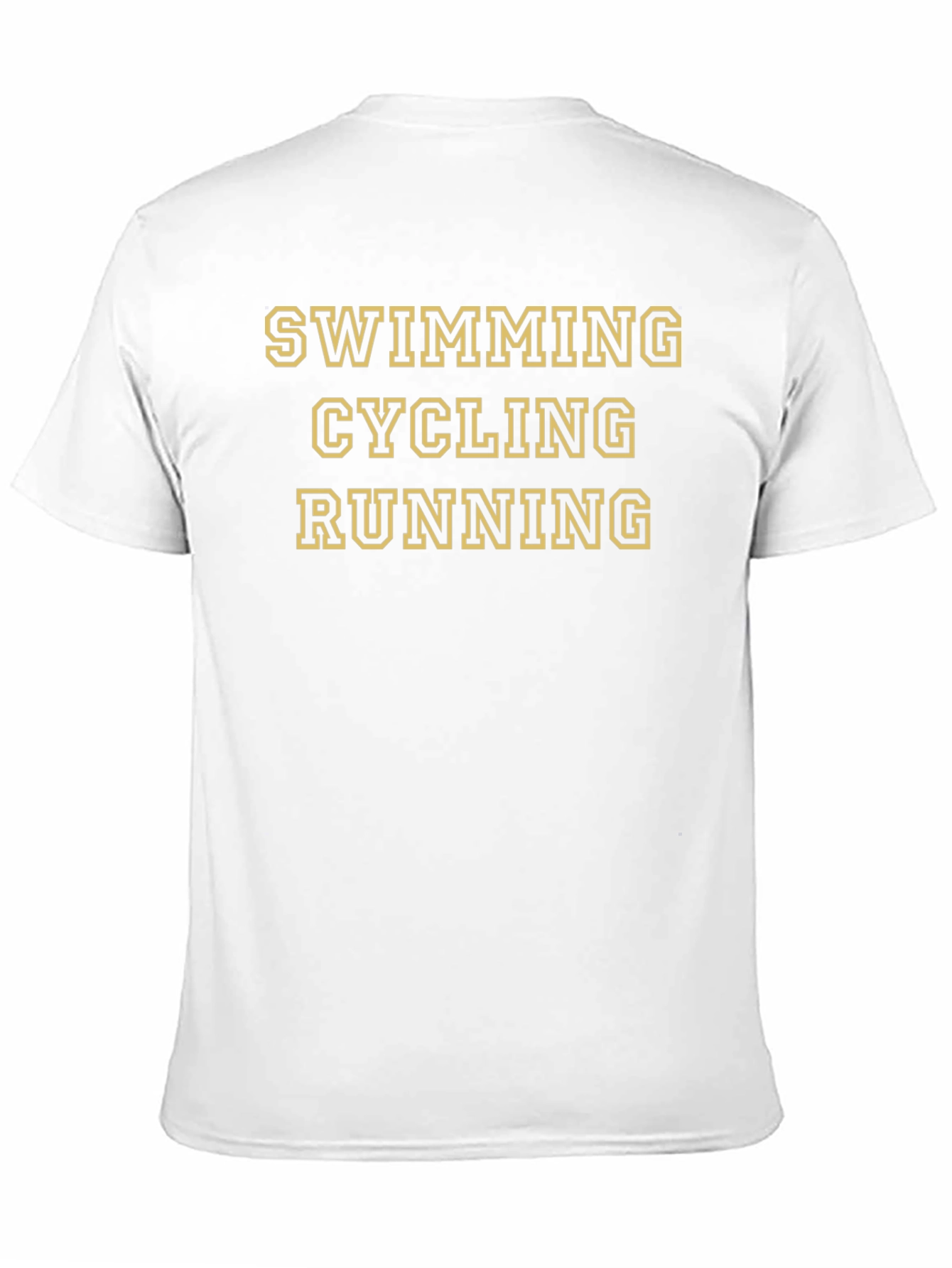 Triathlon Sports T-Shirt Swimming Cycling Running