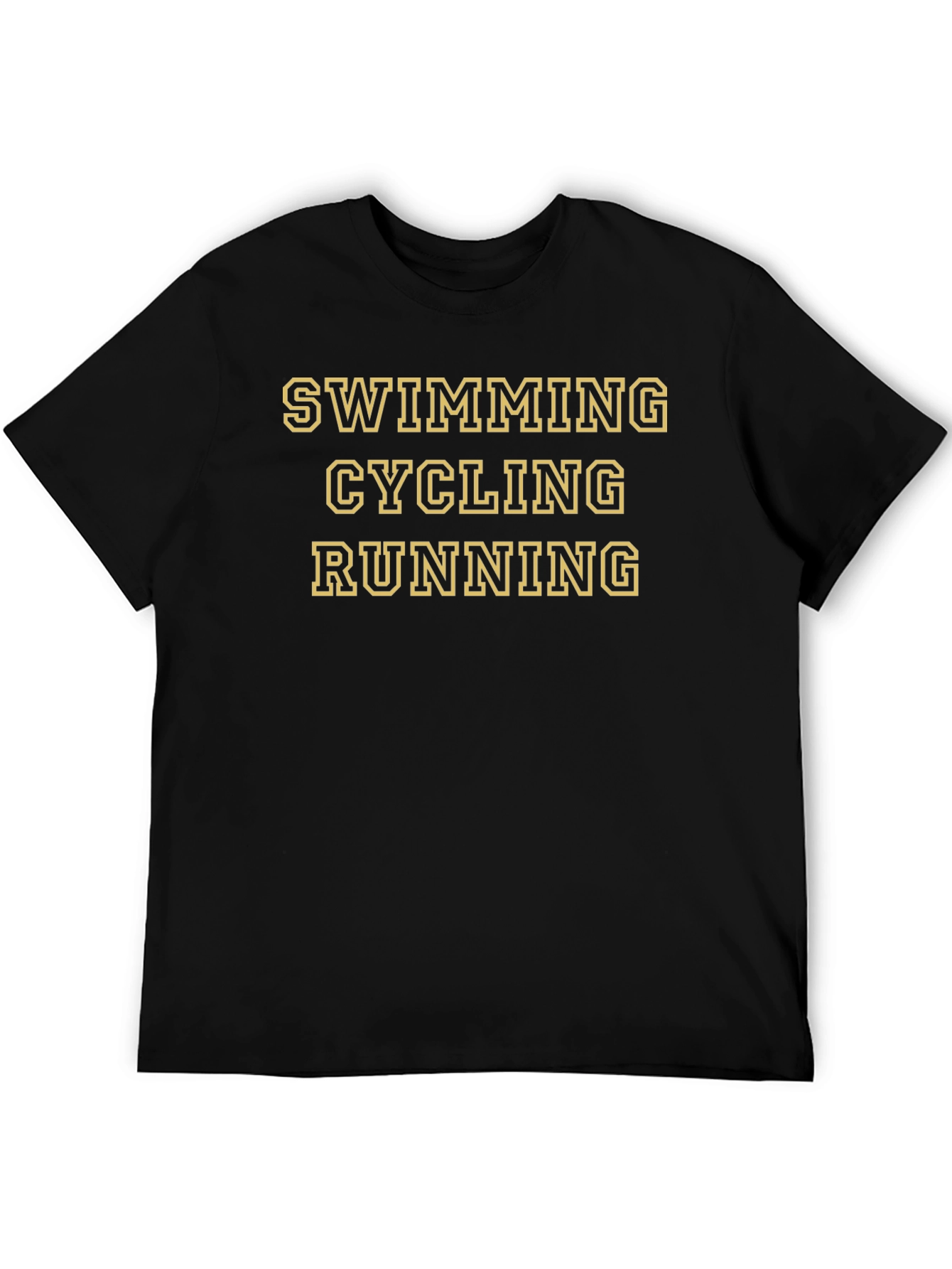 Triathlon Sports T-Shirt Swimming Cycling Running