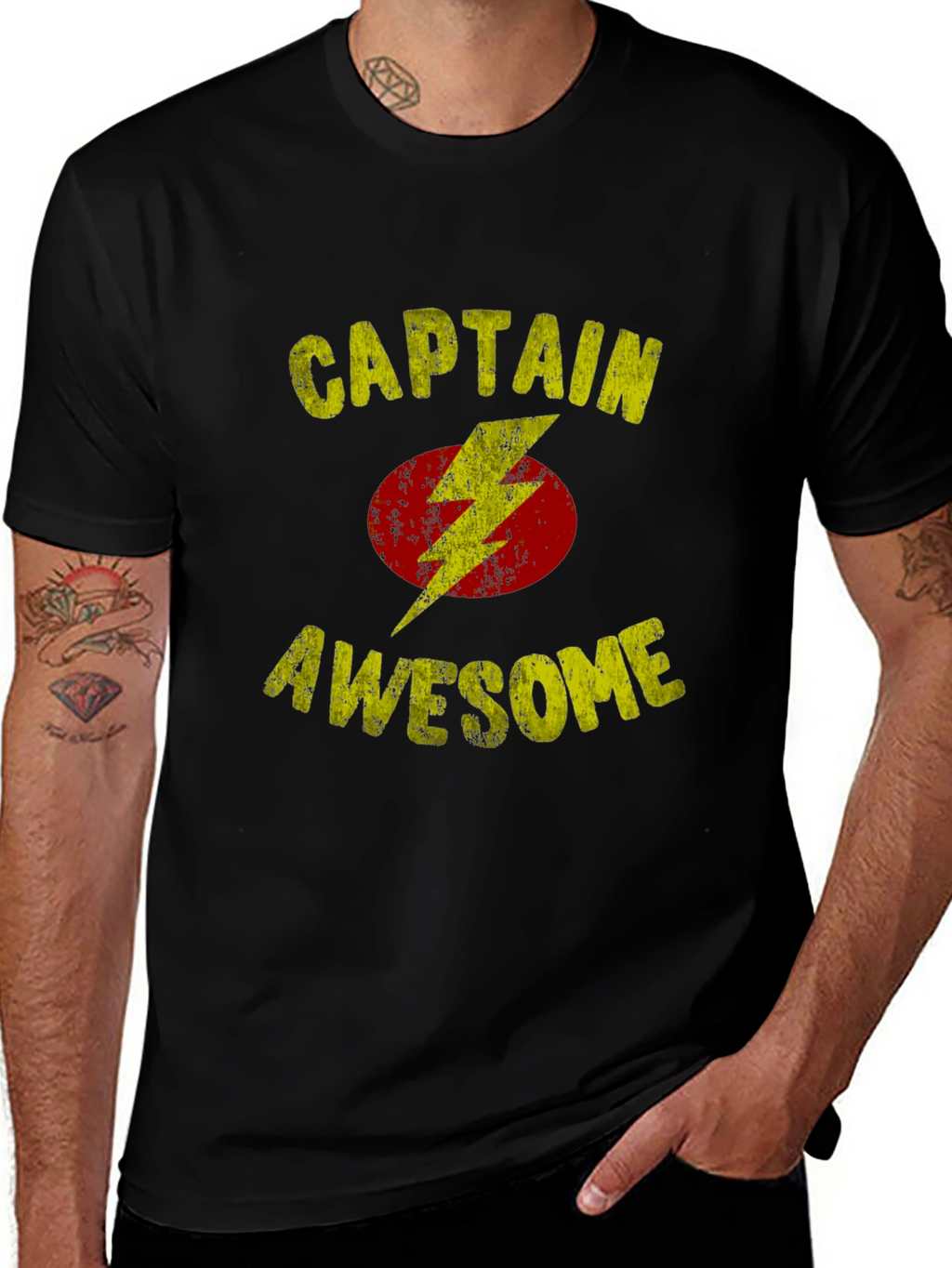Captain Awesome Graphic T-Shirt