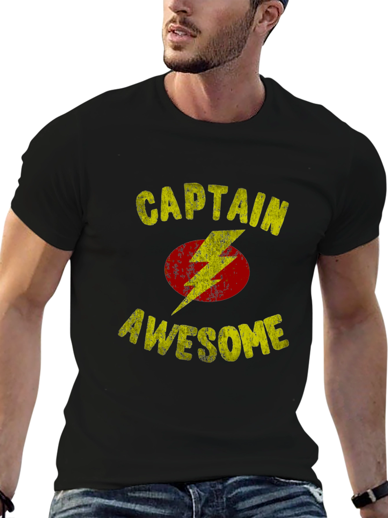 Captain Awesome Graphic T-Shirt