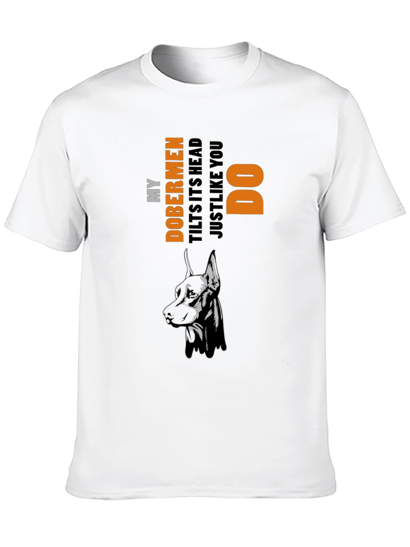 Doberman Dog T-Shirt - Mens Graphic Tee