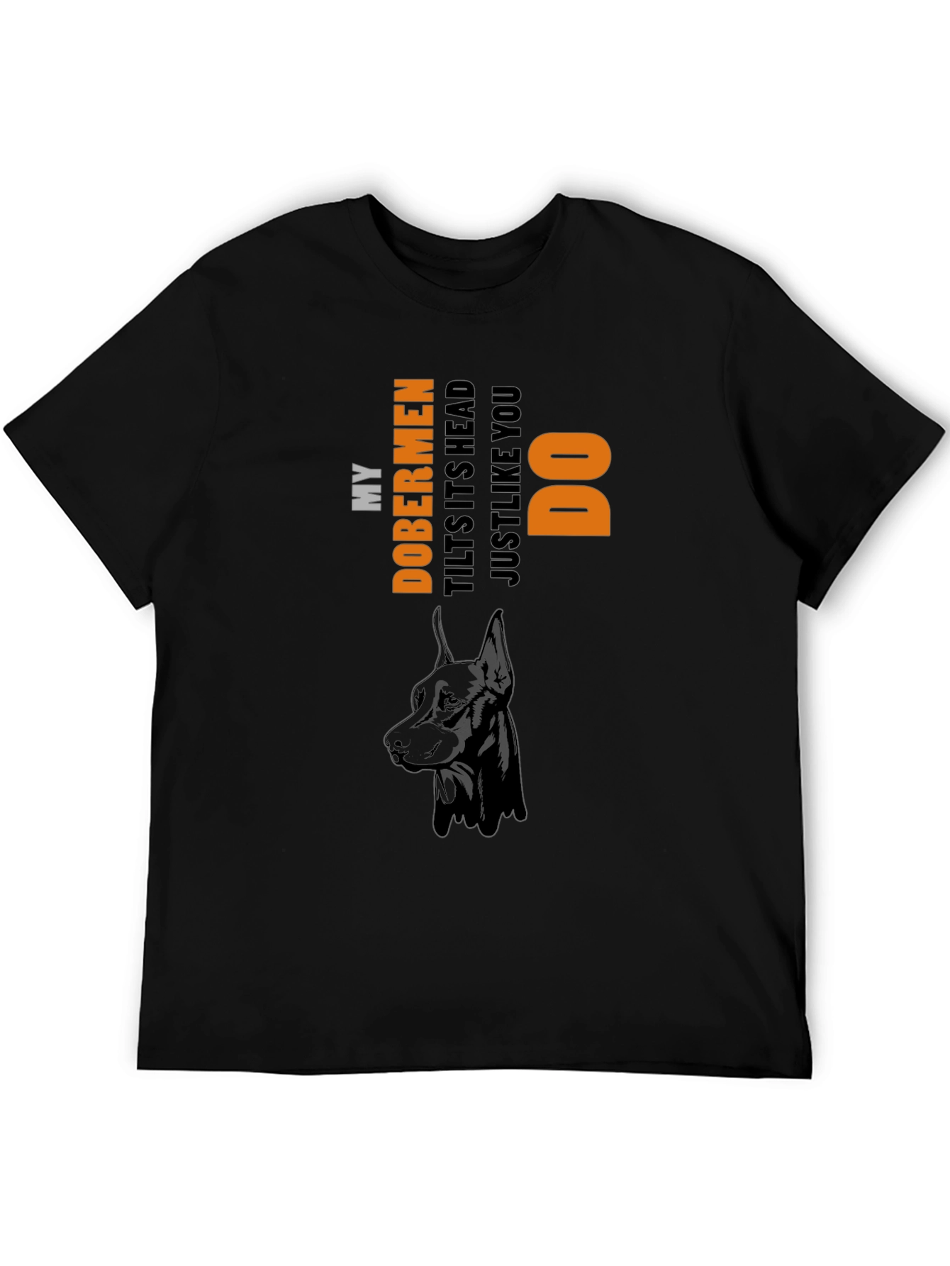 Doberman Dog T-Shirt - Mens Graphic Tee
