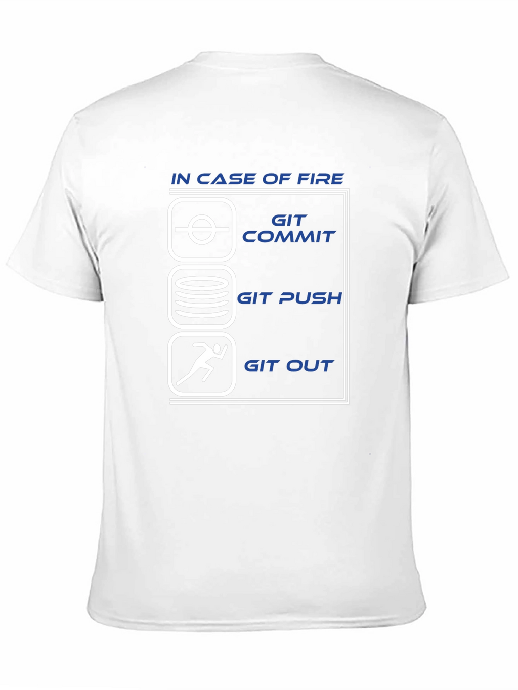 Funny Programmer T-Shirt - Git Commit Push Out!