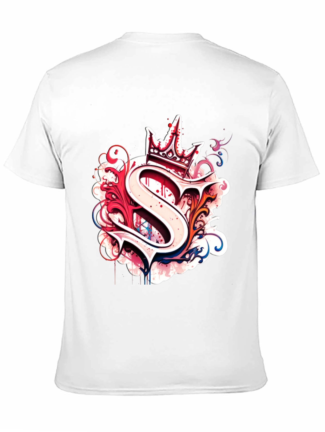Crown S Graphic T-Shirt - Modern Streetwear
