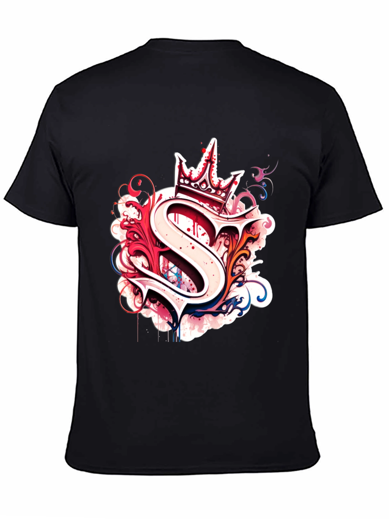 Crown S Graphic T-Shirt - Modern Streetwear