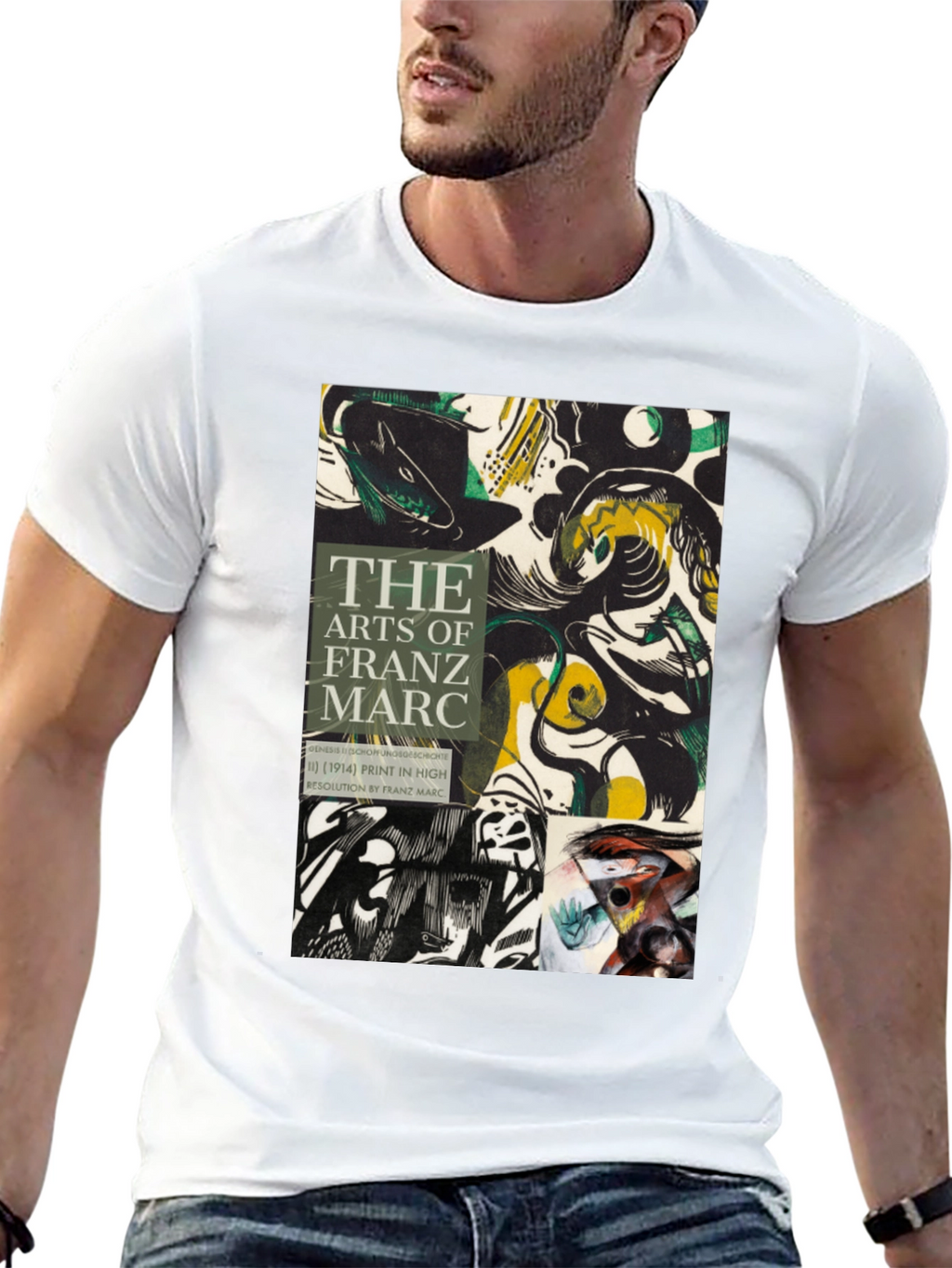 Franz Marc Art T-Shirt - High Resolution Print