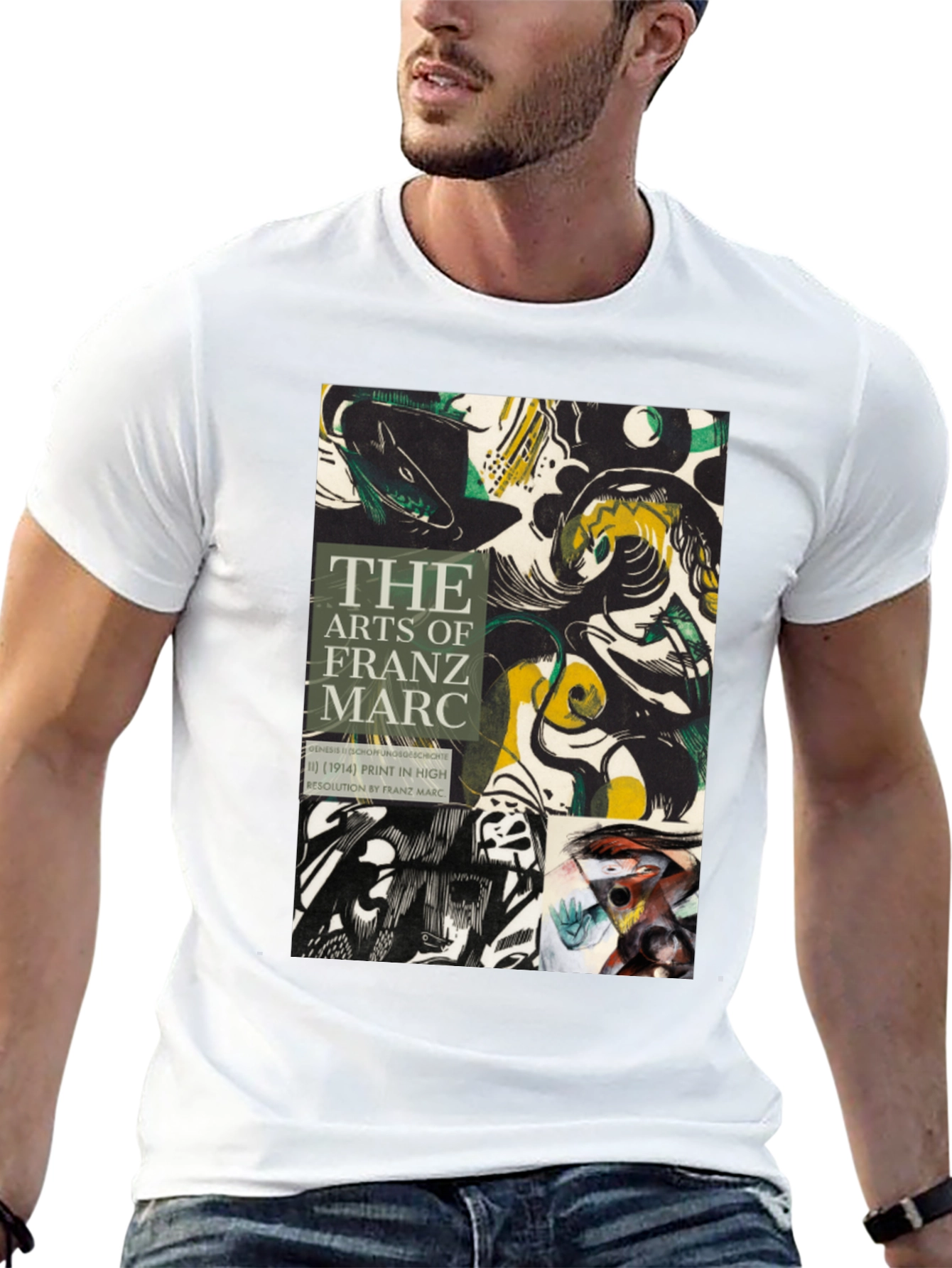 Franz Marc Art T-Shirt - High Resolution Print