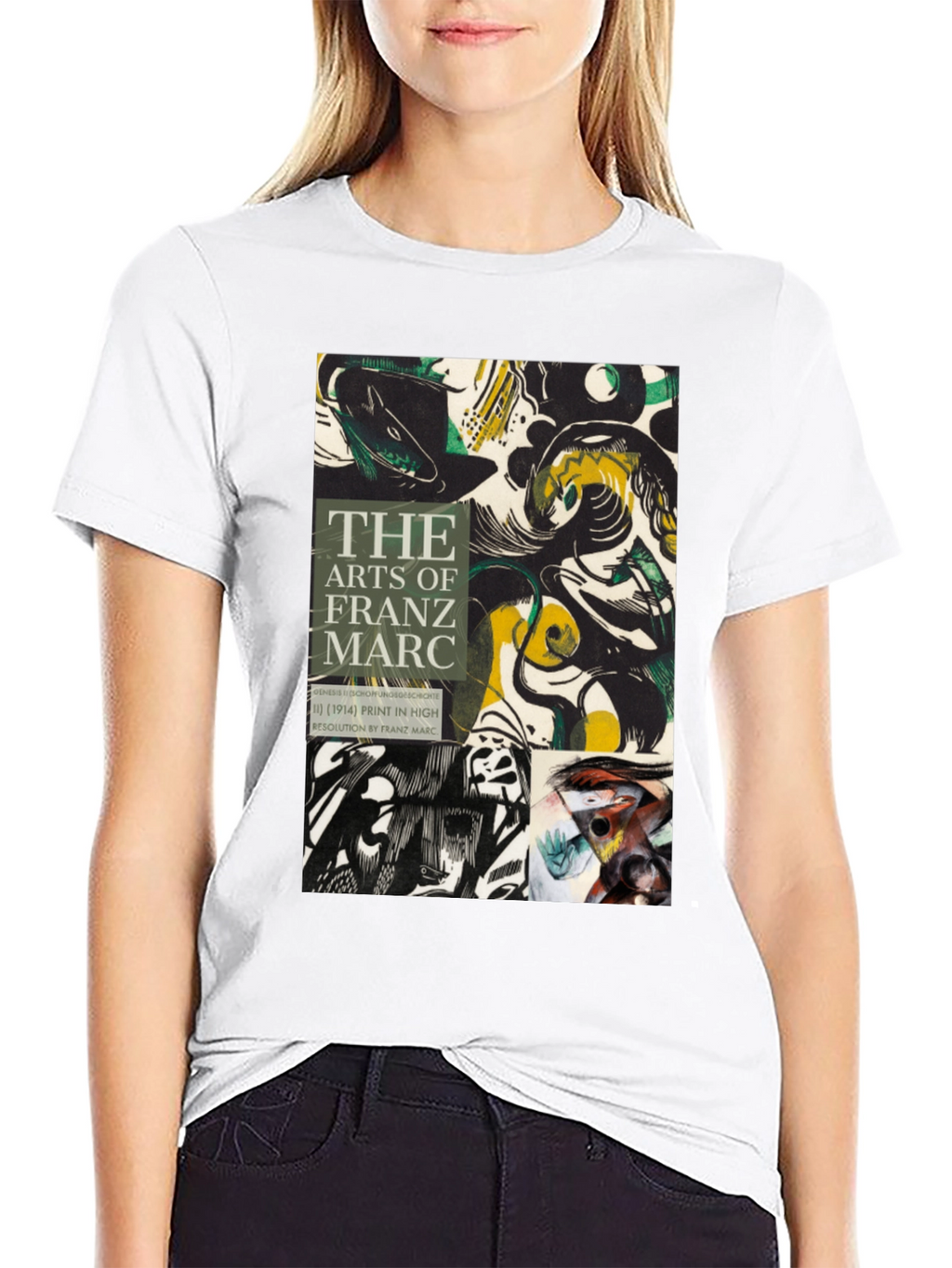 Franz Marc Art T-Shirt - High Resolution Print
