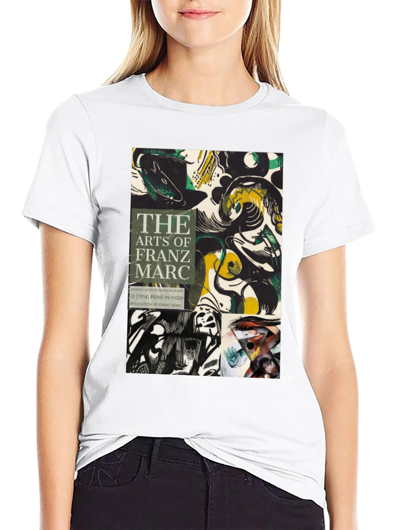 Franz Marc Art T-Shirt - High Resolution Print