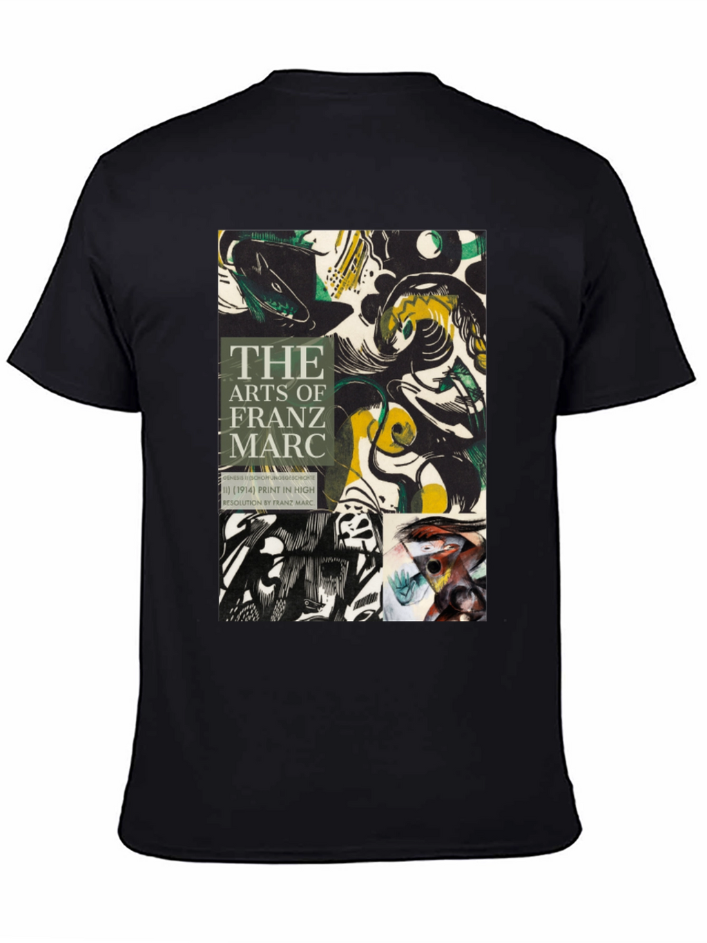 Franz Marc Art T-Shirt - High Resolution Print
