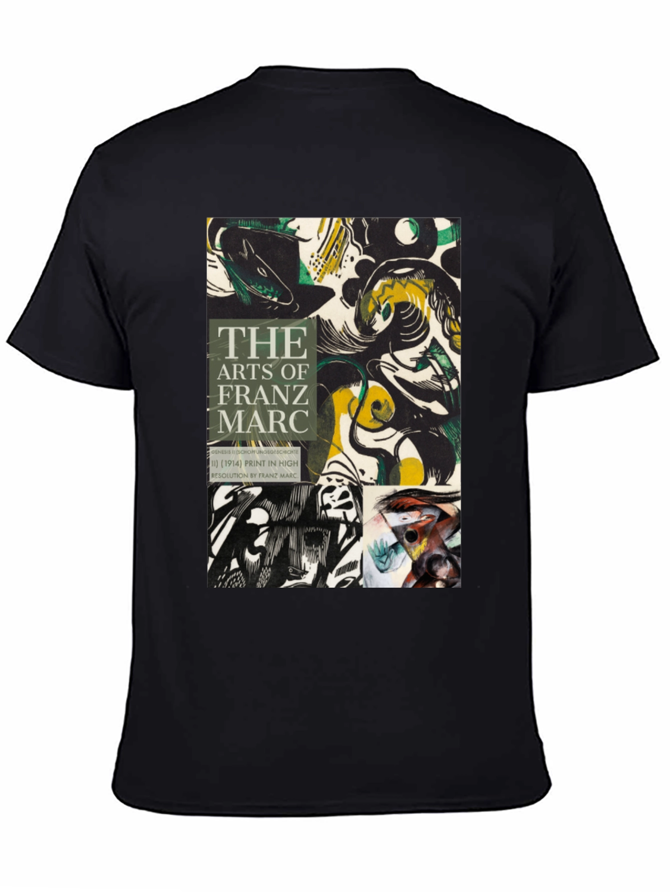 Franz Marc Art T-Shirt - High Resolution Print
