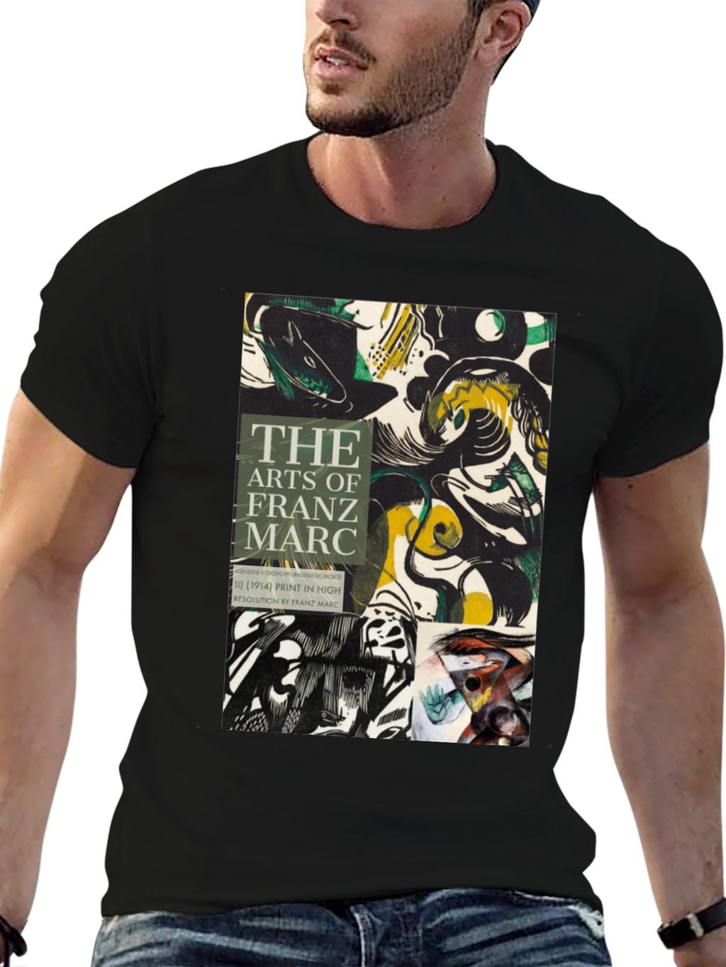 Franz Marc Art T-Shirt - High Resolution Print