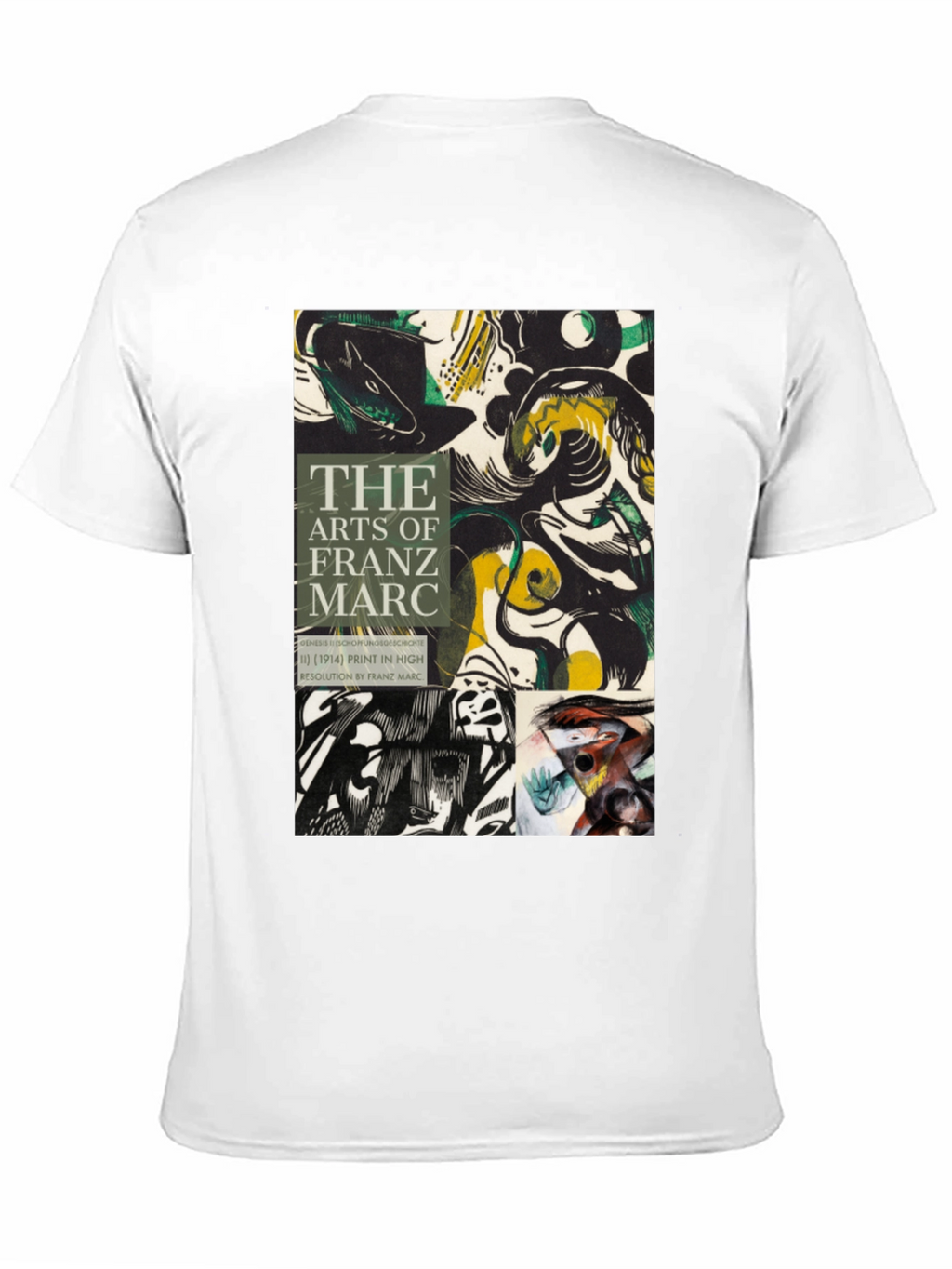 Franz Marc Art T-Shirt - High Resolution Print