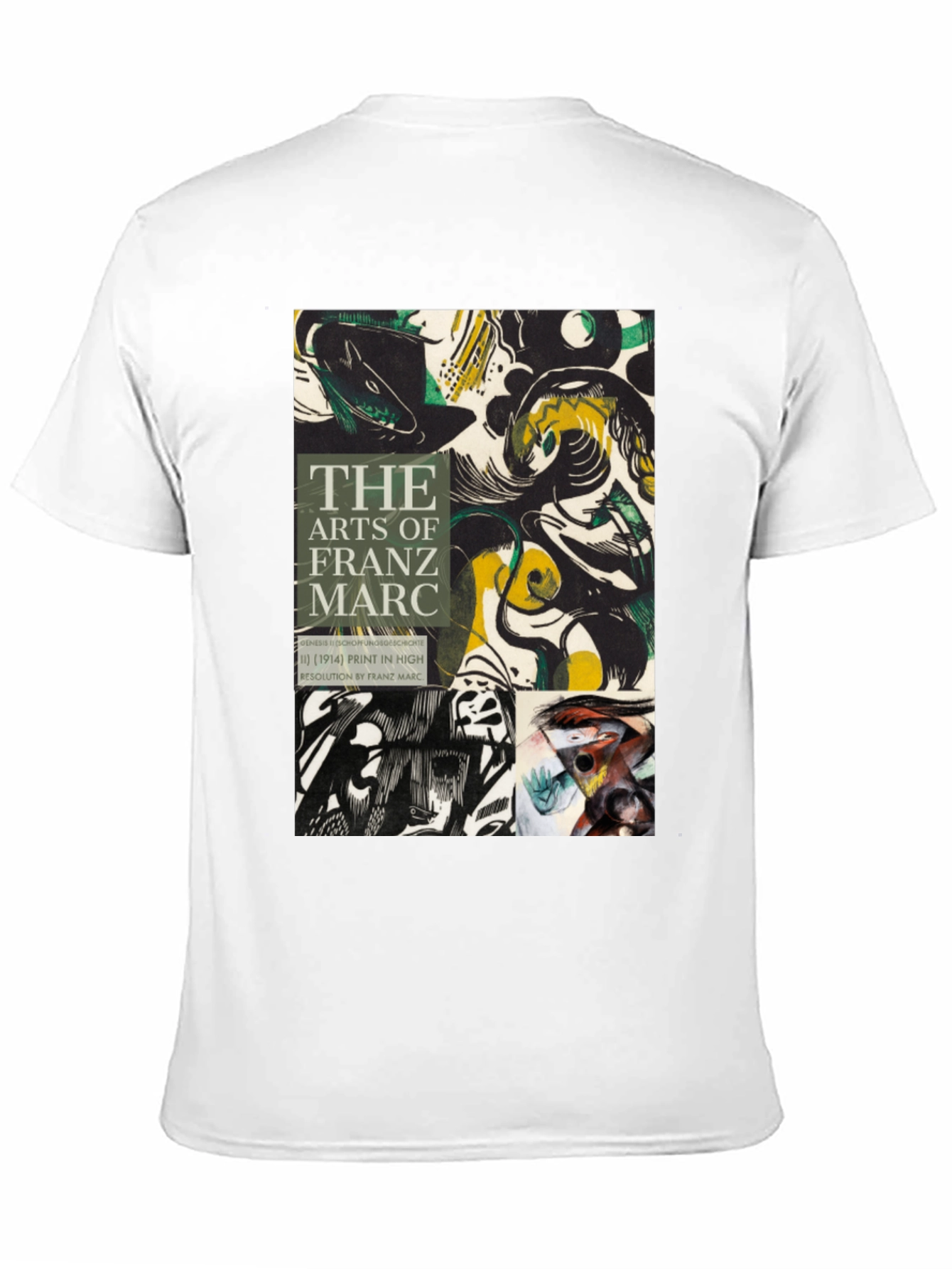 Franz Marc Art T-Shirt - High Resolution Print