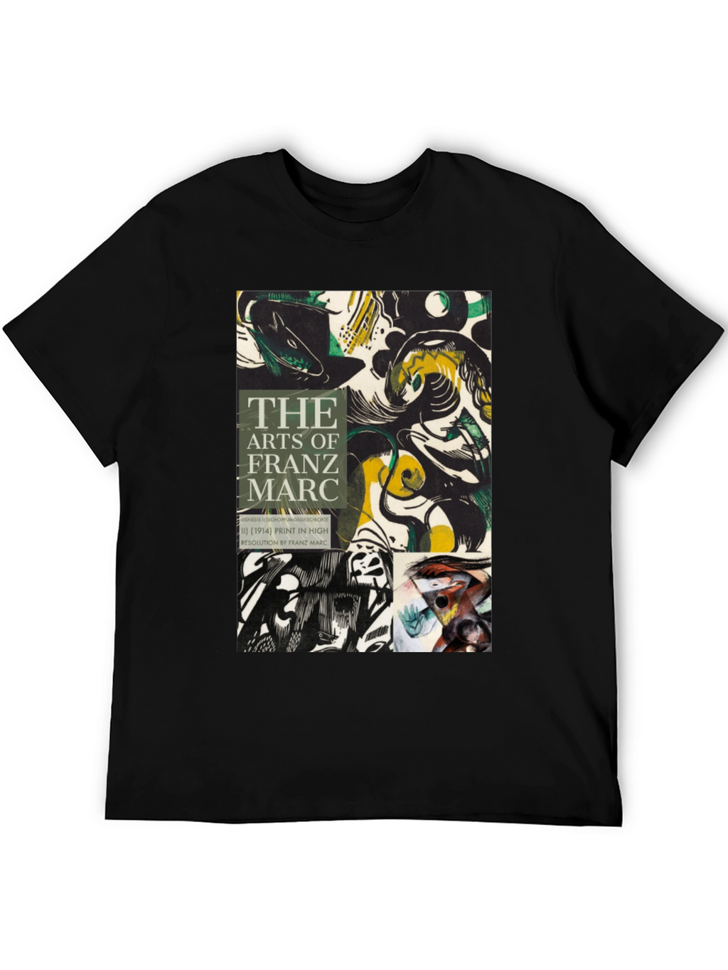 Franz Marc Art T-Shirt - High Resolution Print