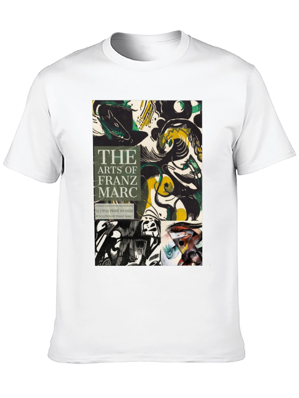 Franz Marc Art T-Shirt - High Resolution Print