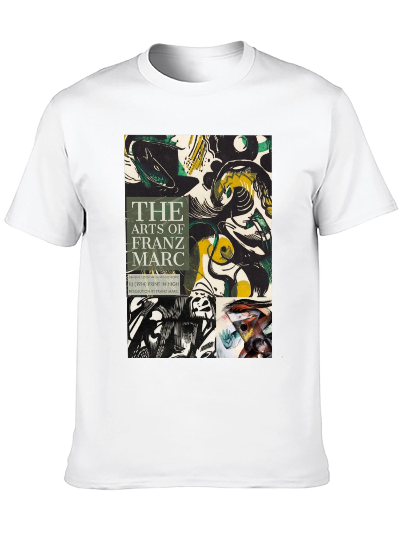 Franz Marc Art T-Shirt - High Resolution Print