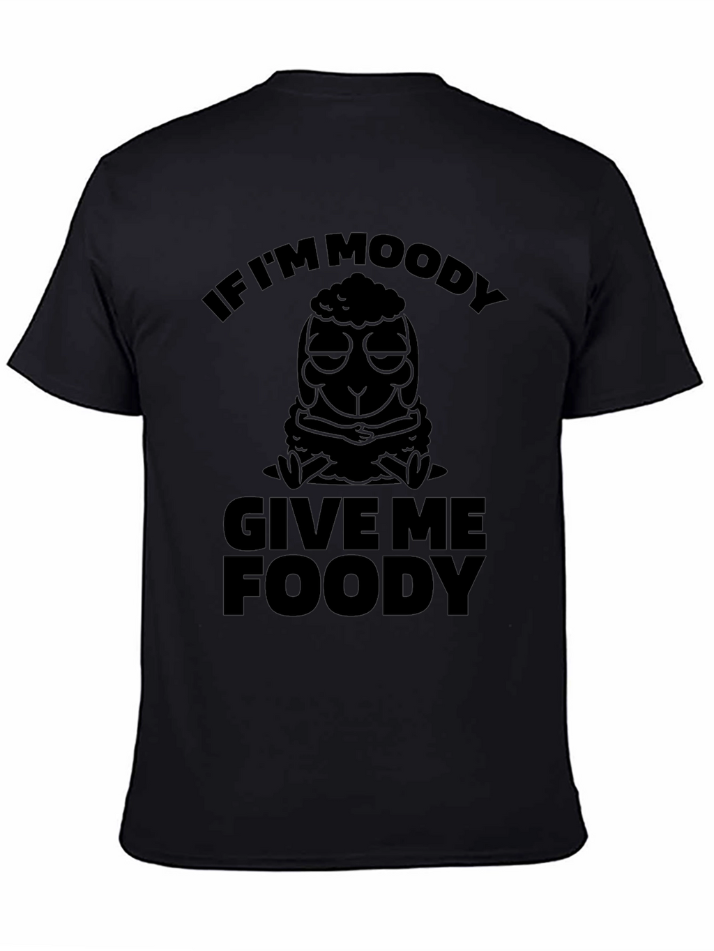 Moody Sheep Foody T-Shirt - Funny Unisex Tee