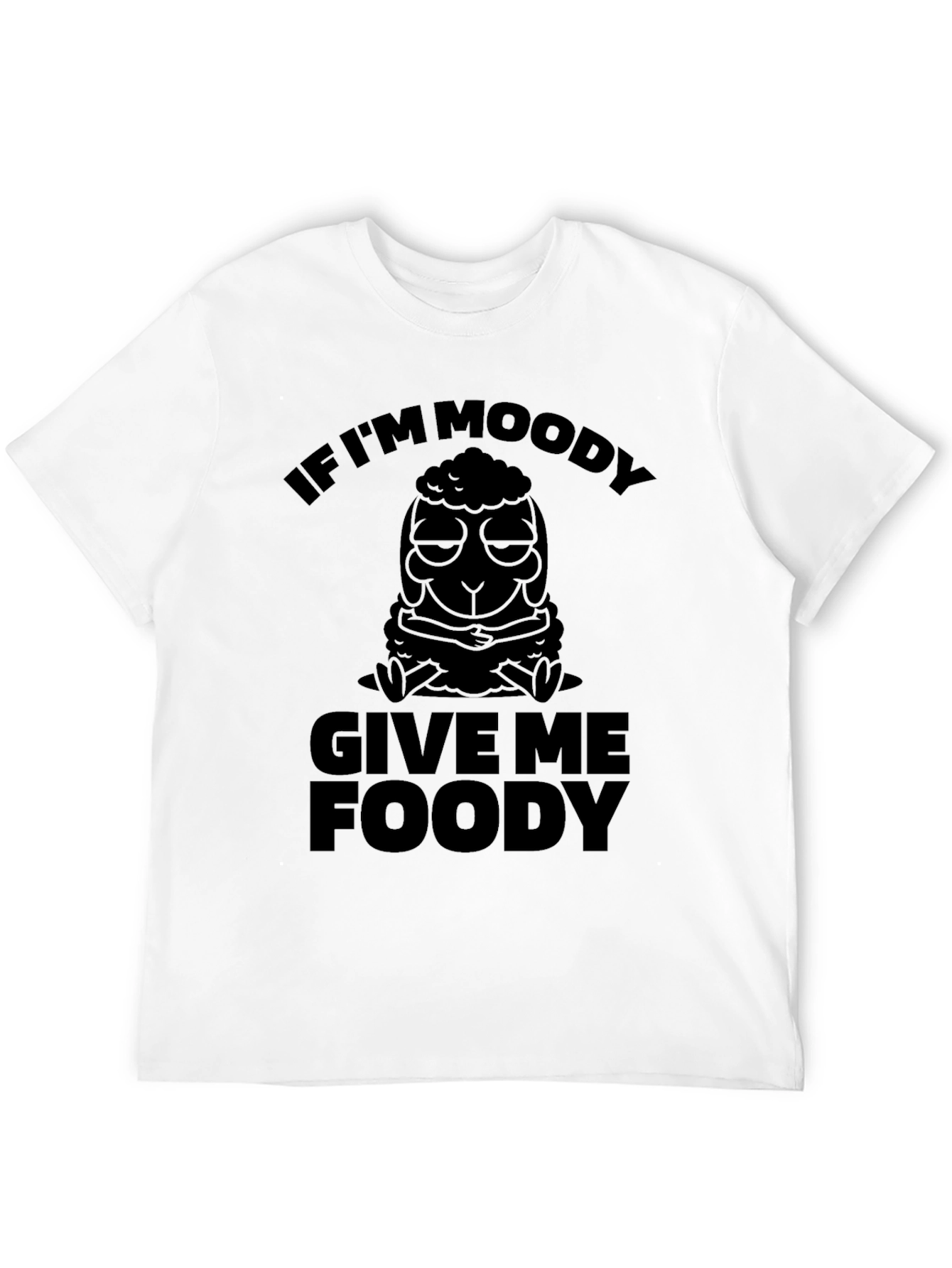Moody Sheep Foody T-Shirt - Funny Unisex Tee
