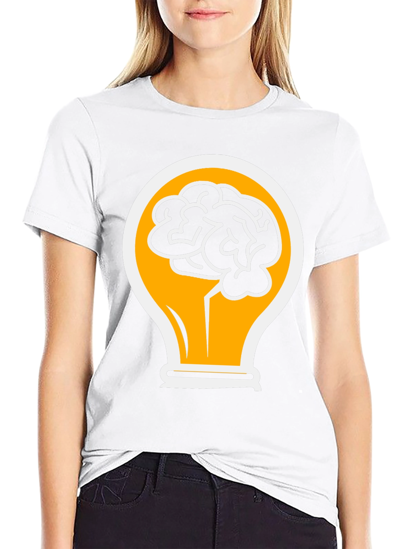 Brainy Idea T-Shirt - Creative Design