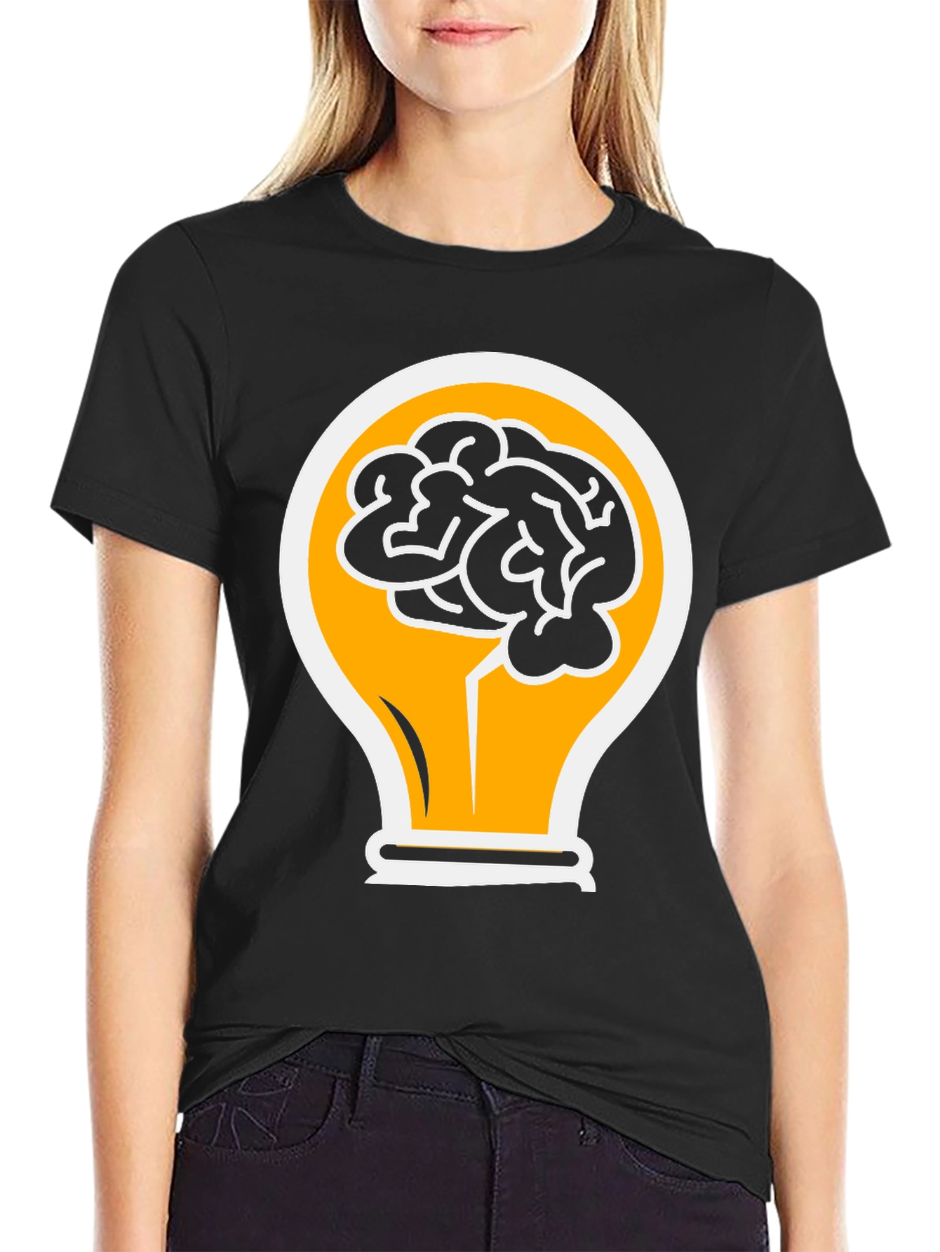 Brainy Idea T-Shirt - Creative Design