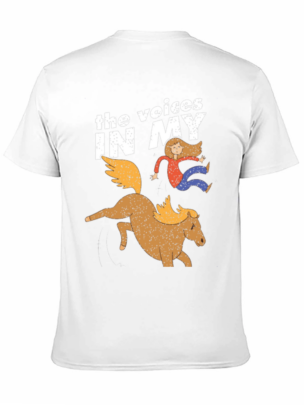 The Voices In My Head Funny Graphic T-Shirt