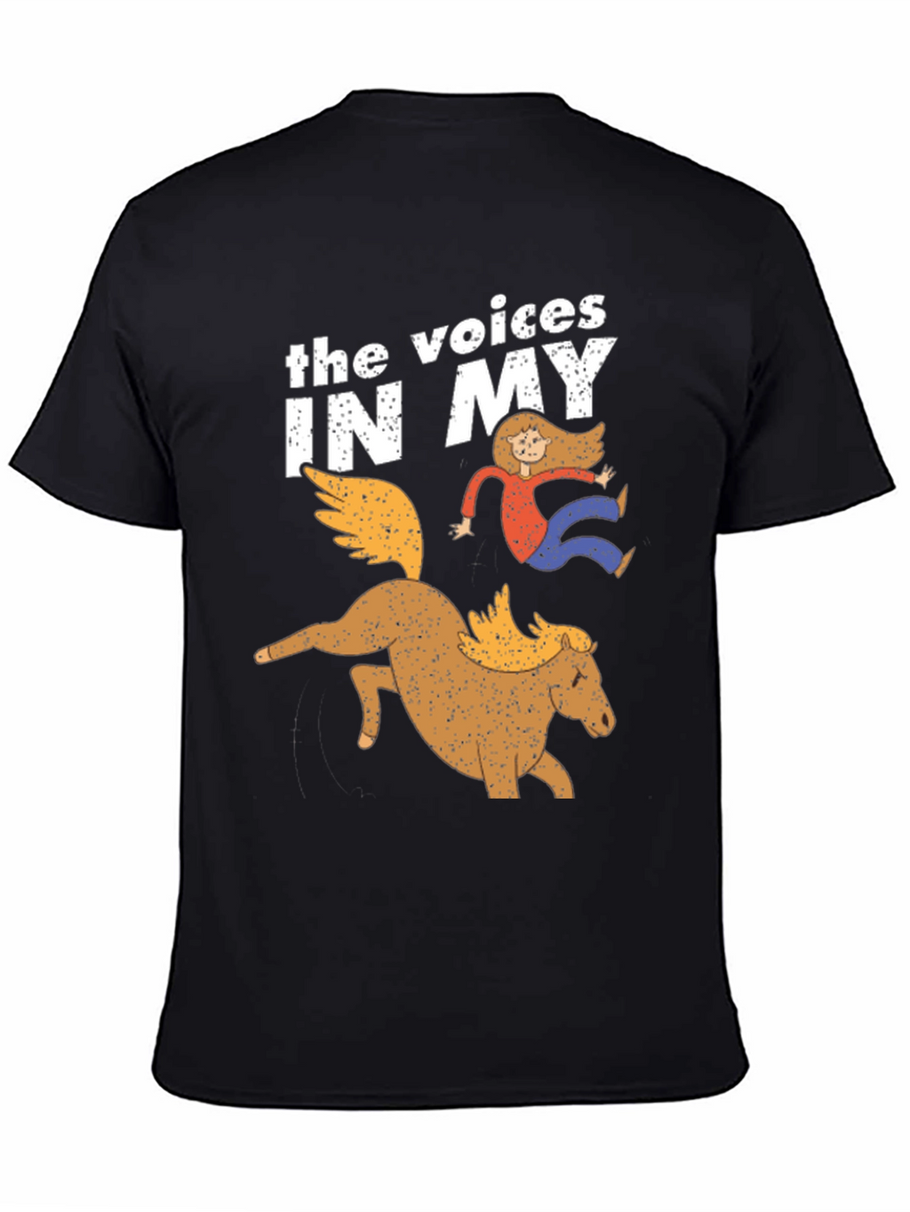The Voices In My Head Funny Graphic T-Shirt