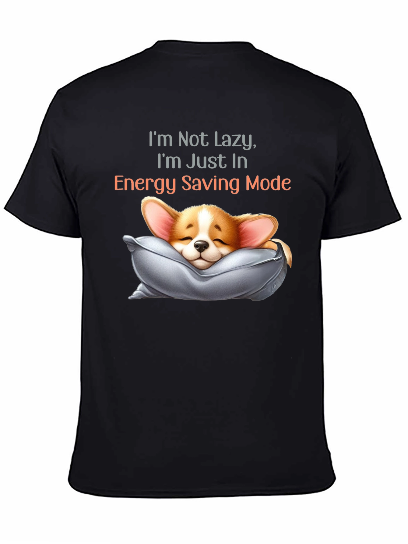 Lazy Mode Dog T-Shirt - Energy Saving