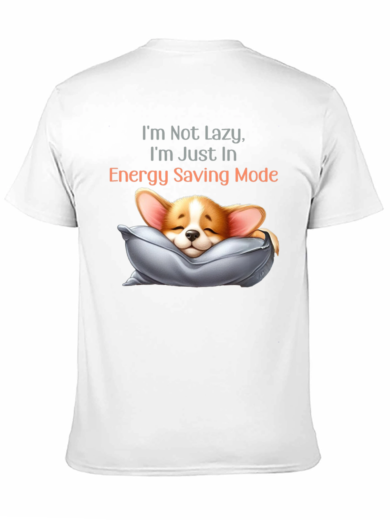 Lazy Mode Dog T-Shirt - Energy Saving