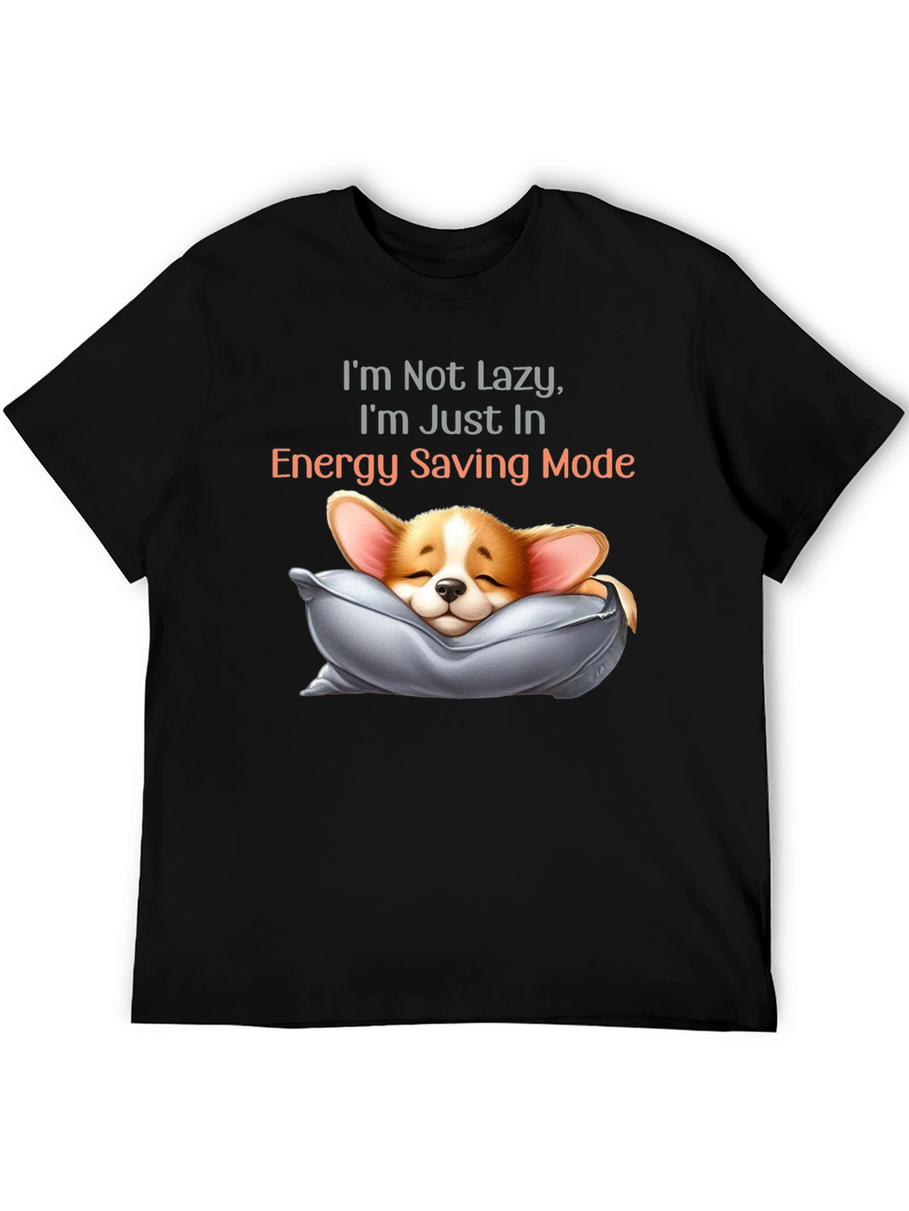 Lazy Mode Dog T-Shirt - Energy Saving