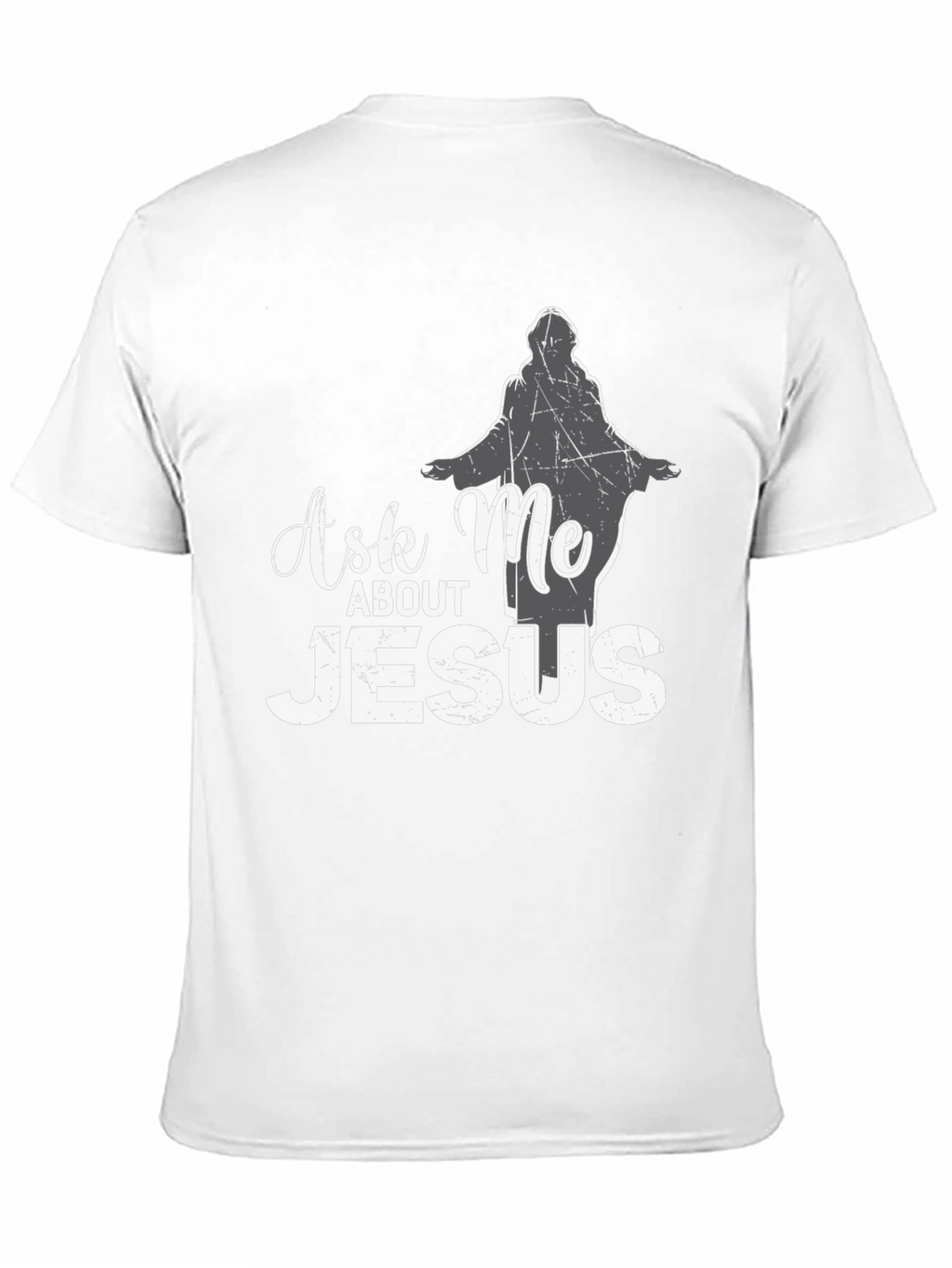 Ask Me About Jesus T-Shirt - Christian Apparel