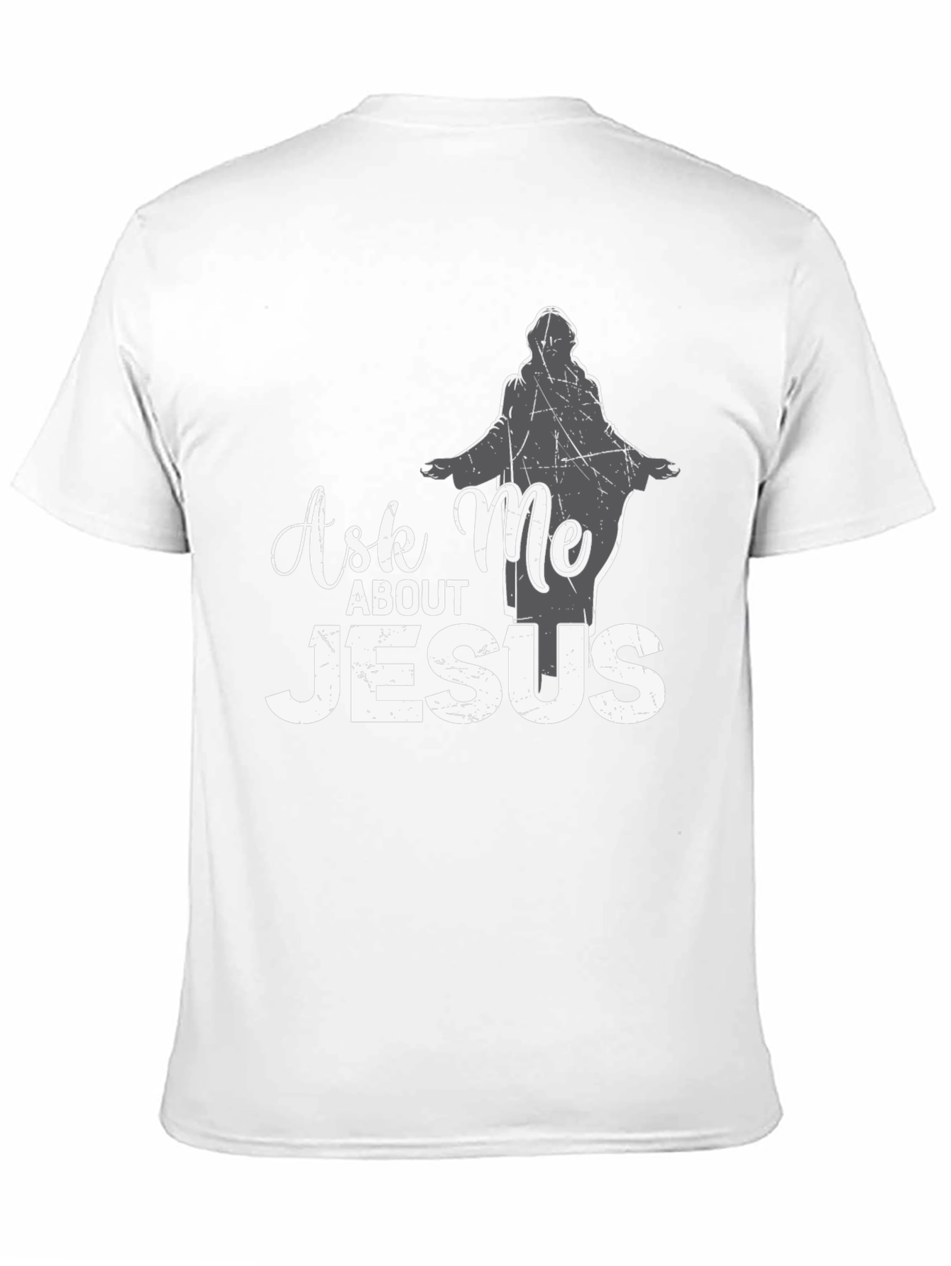 Ask Me About Jesus T-Shirt - Christian Apparel