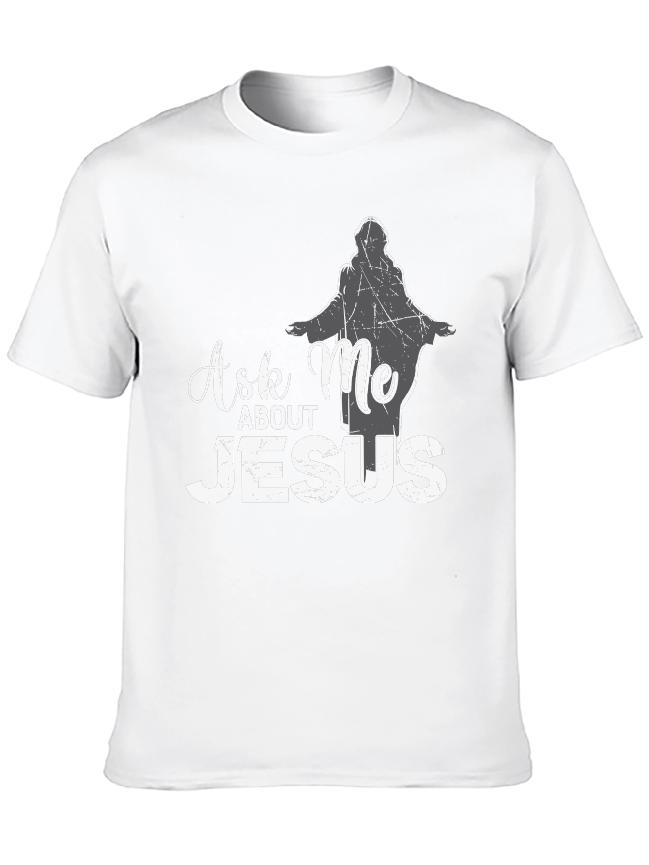 Ask Me About Jesus T-Shirt - Christian Apparel