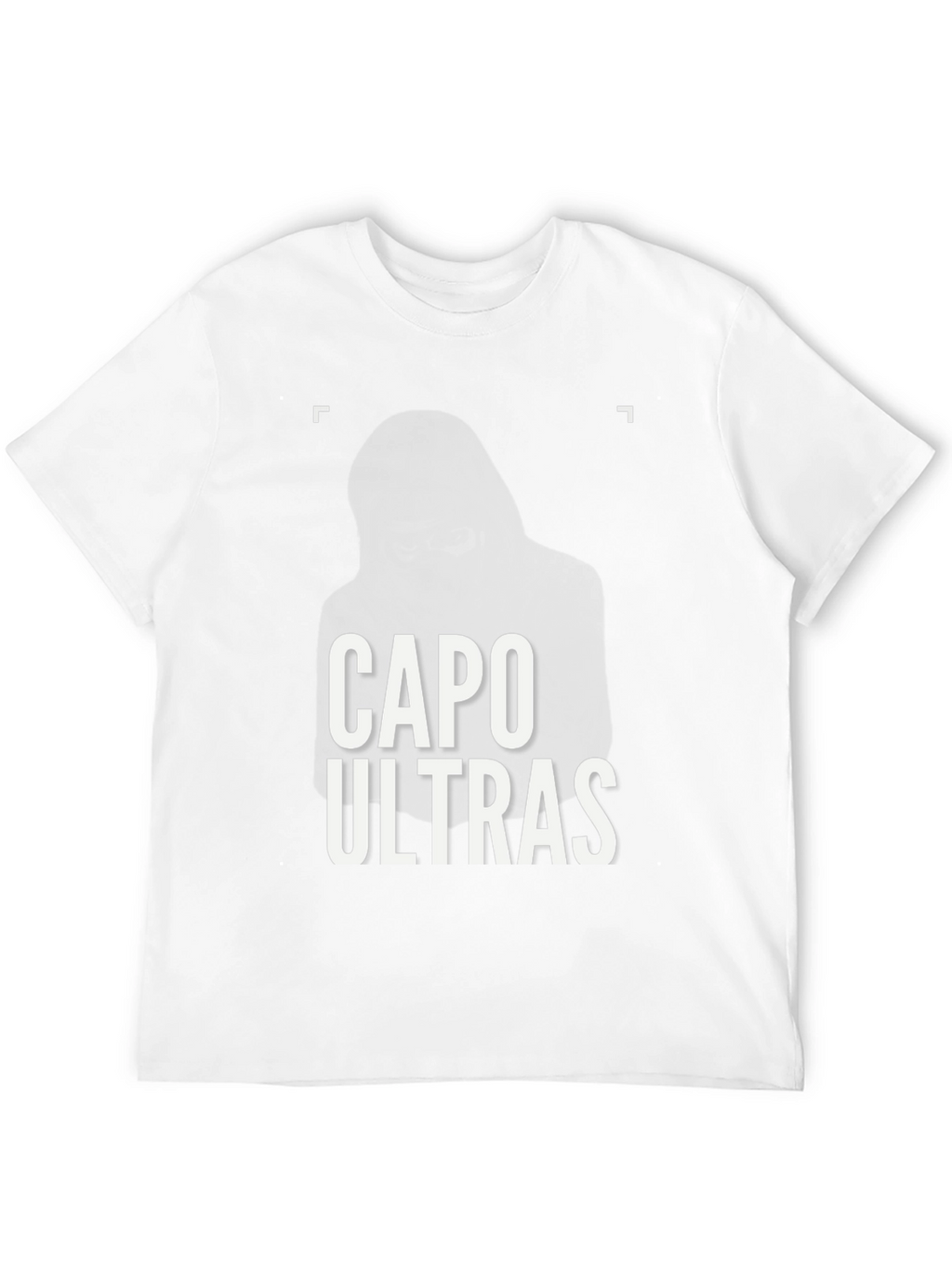 Capo Ultras Black Graphic T-Shirt