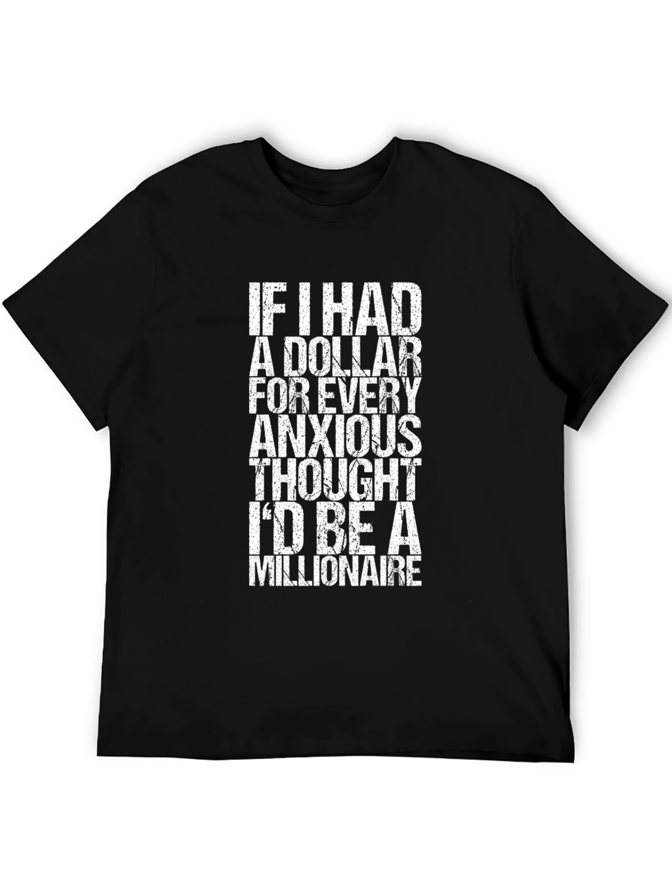 Anxious Thoughts Millionaire Graphic Tee