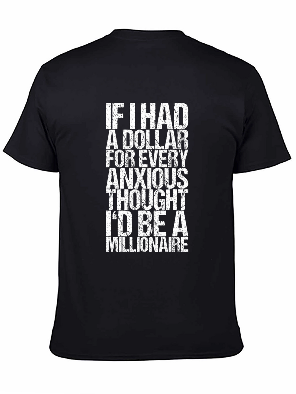 Anxious Thoughts Millionaire Graphic Tee