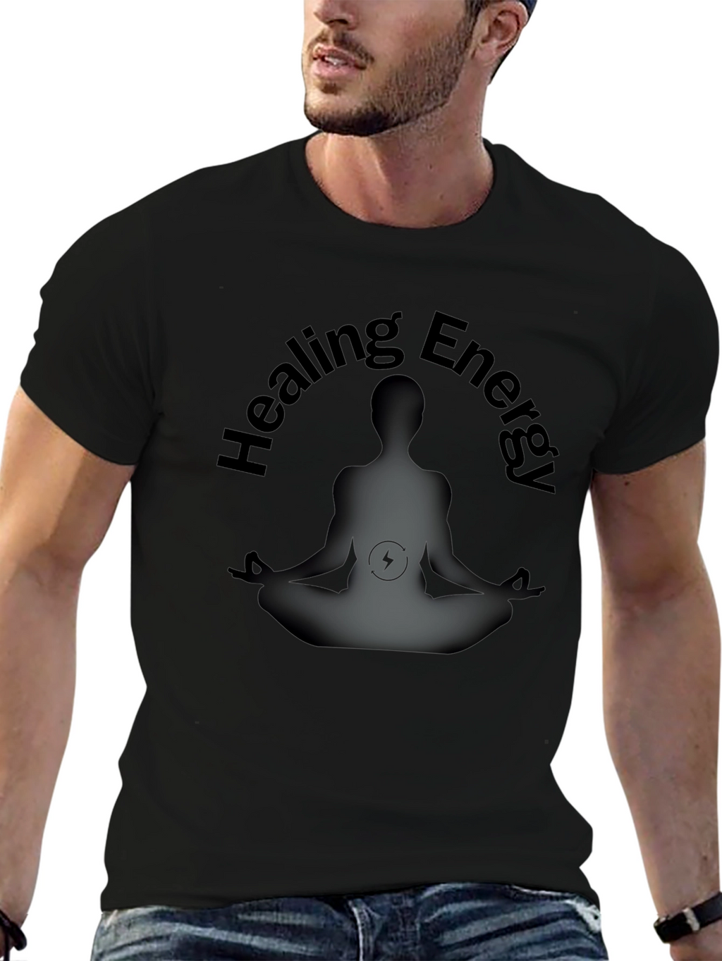 Healing Energy T-Shirt - Meditate in Style
