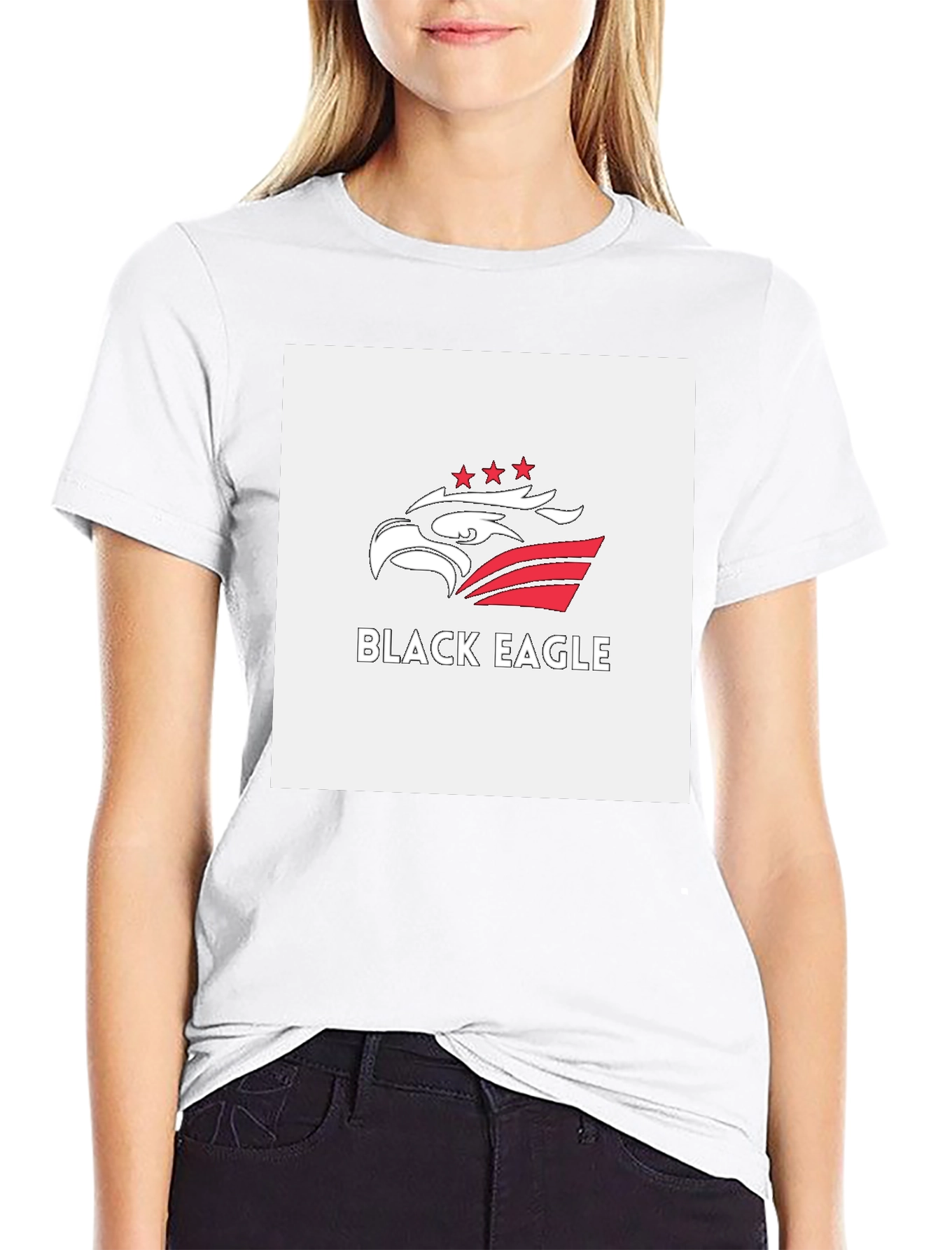 Black Eagle Graphic Tee - Stylish and Comfortable