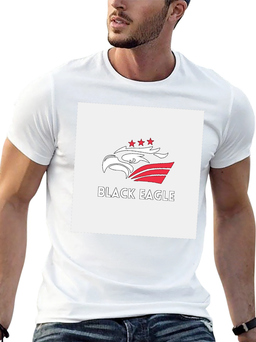 Black Eagle Graphic Tee - Stylish and Comfortable