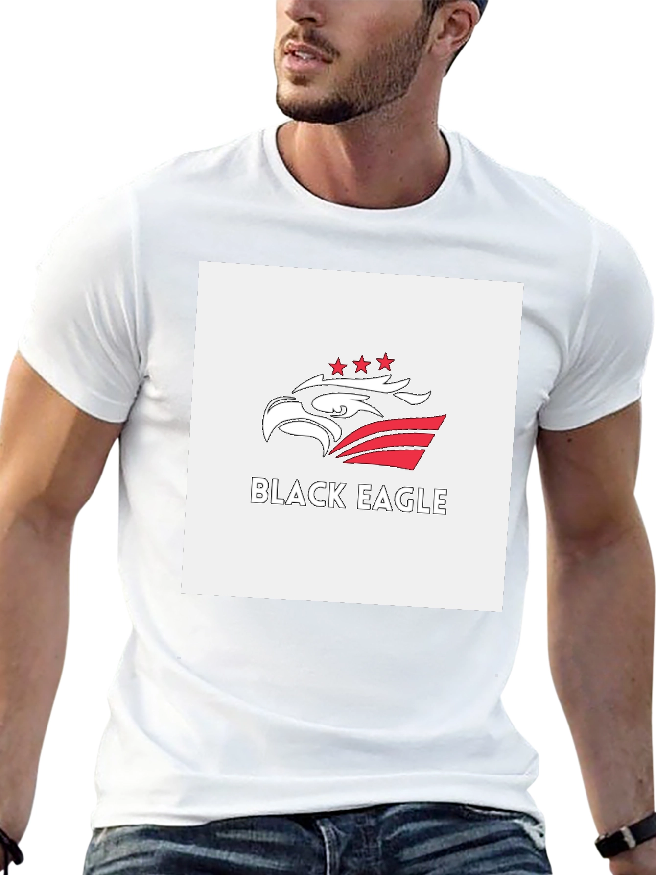 Black Eagle Graphic Tee - Stylish and Comfortable