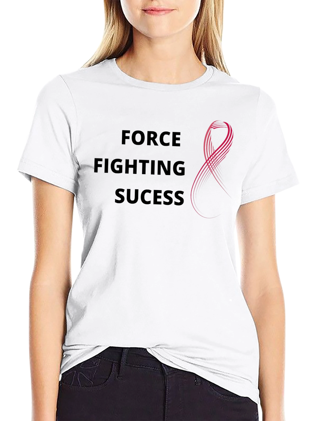 Force Fighting Success Awareness Tee