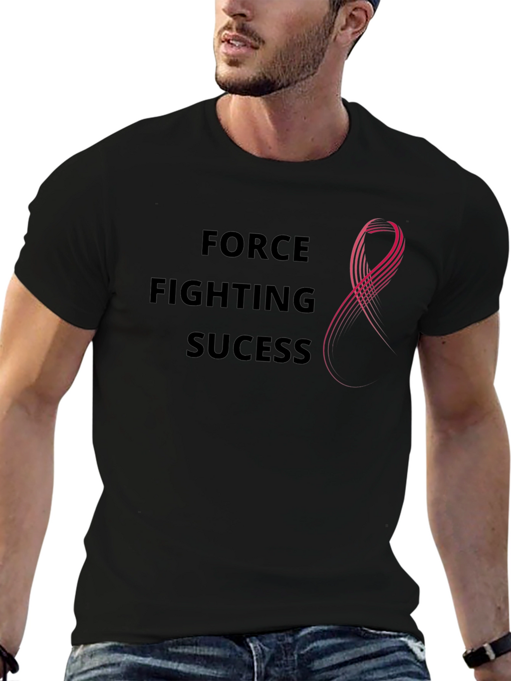 Force Fighting Success Awareness Tee
