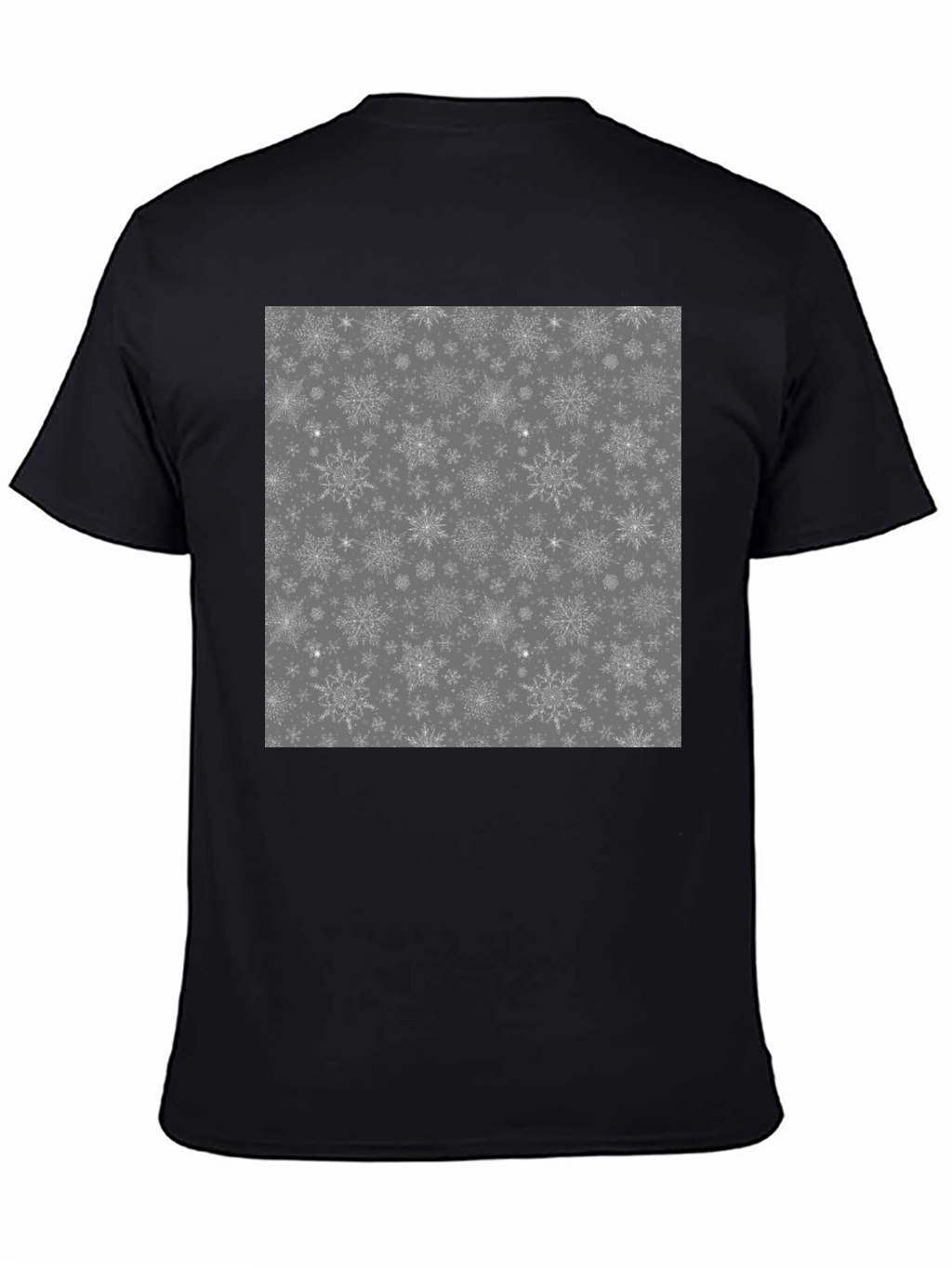 Snowflake Pattern Graphic T-Shirt