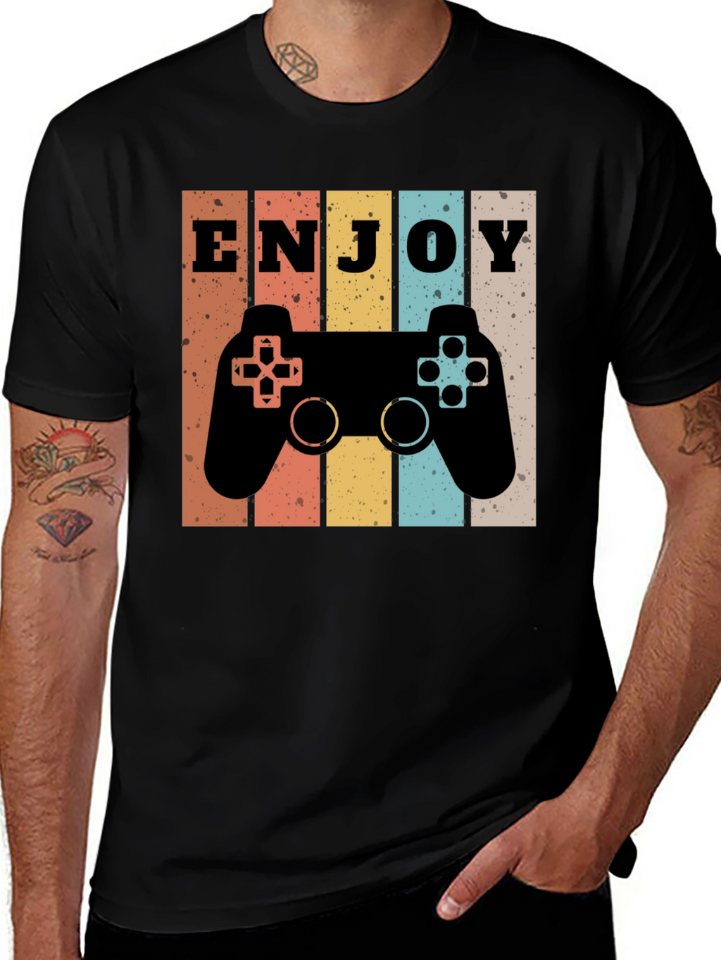 Enjoy Gaming T-Shirt - Retro Gamer Tee