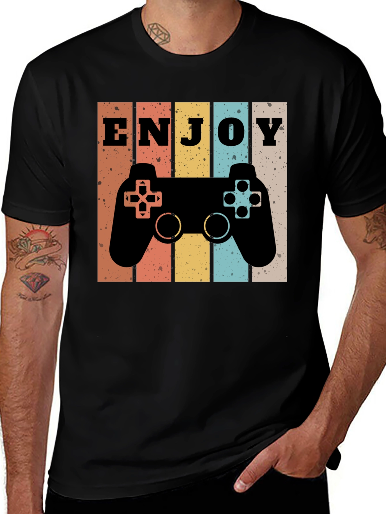 Enjoy Gaming T-Shirt - Retro Gamer Tee