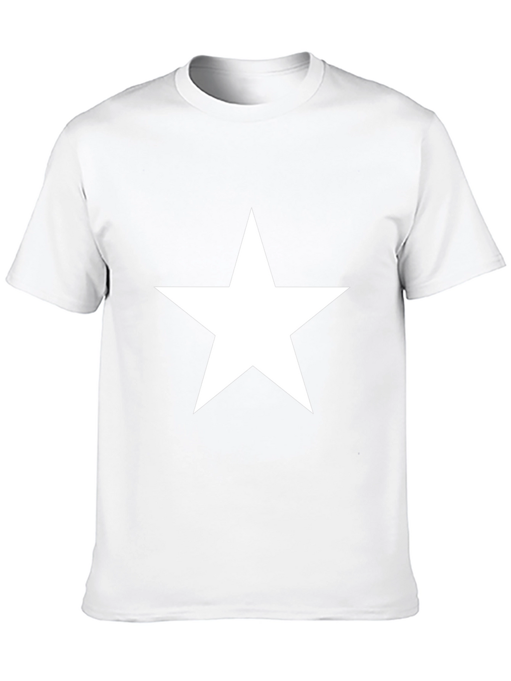 Star Graphic Black T-Shirt - Classic Casual Style