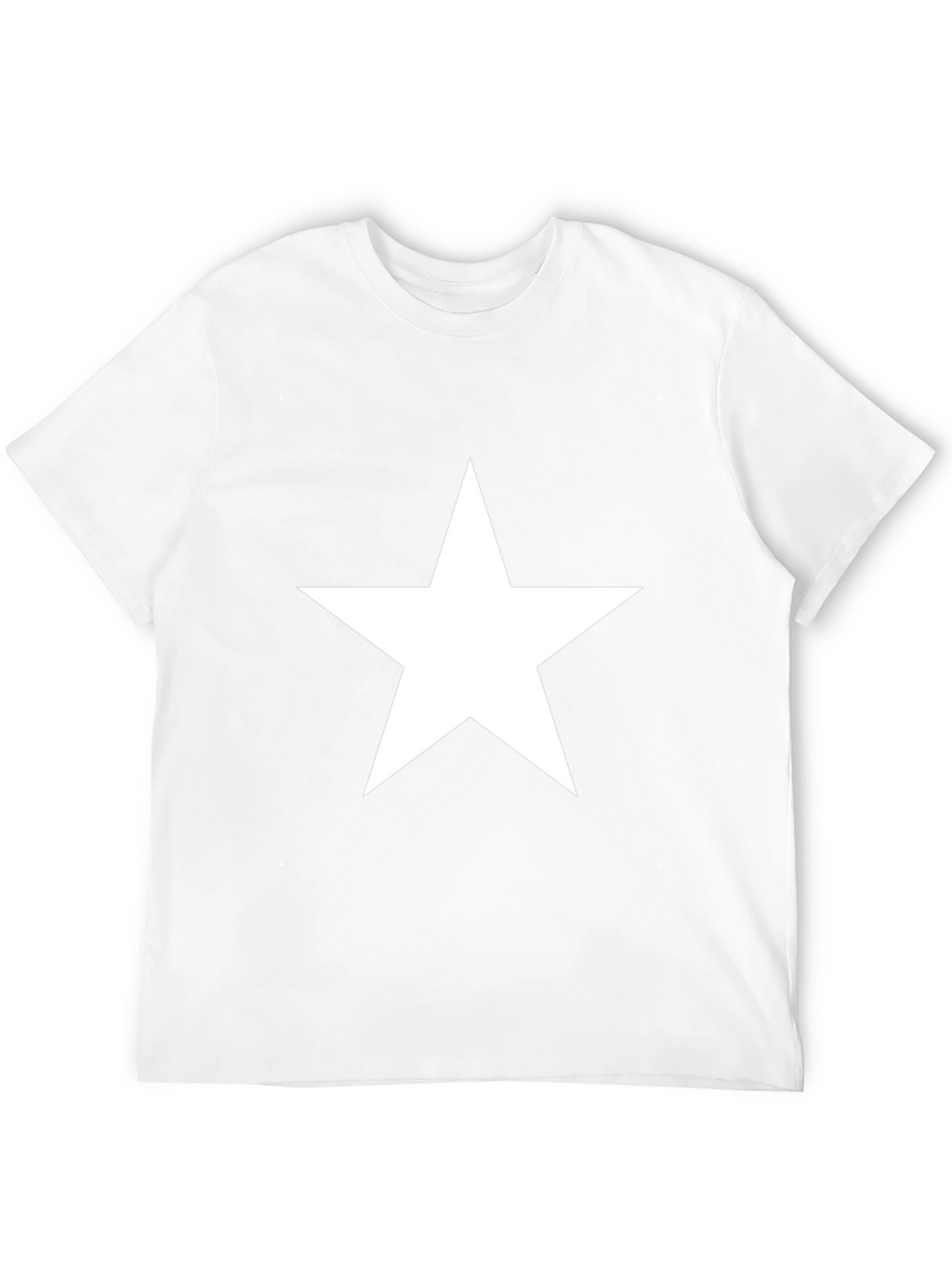 Star Graphic Black T-Shirt - Classic Casual Style